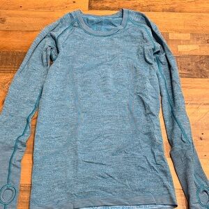 Lululemon blue longsleeve
